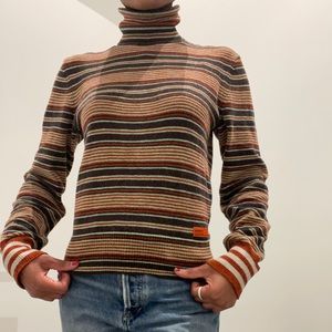 Wales Bonner Multicolor adidas Originals Edition Striped Turtleneck